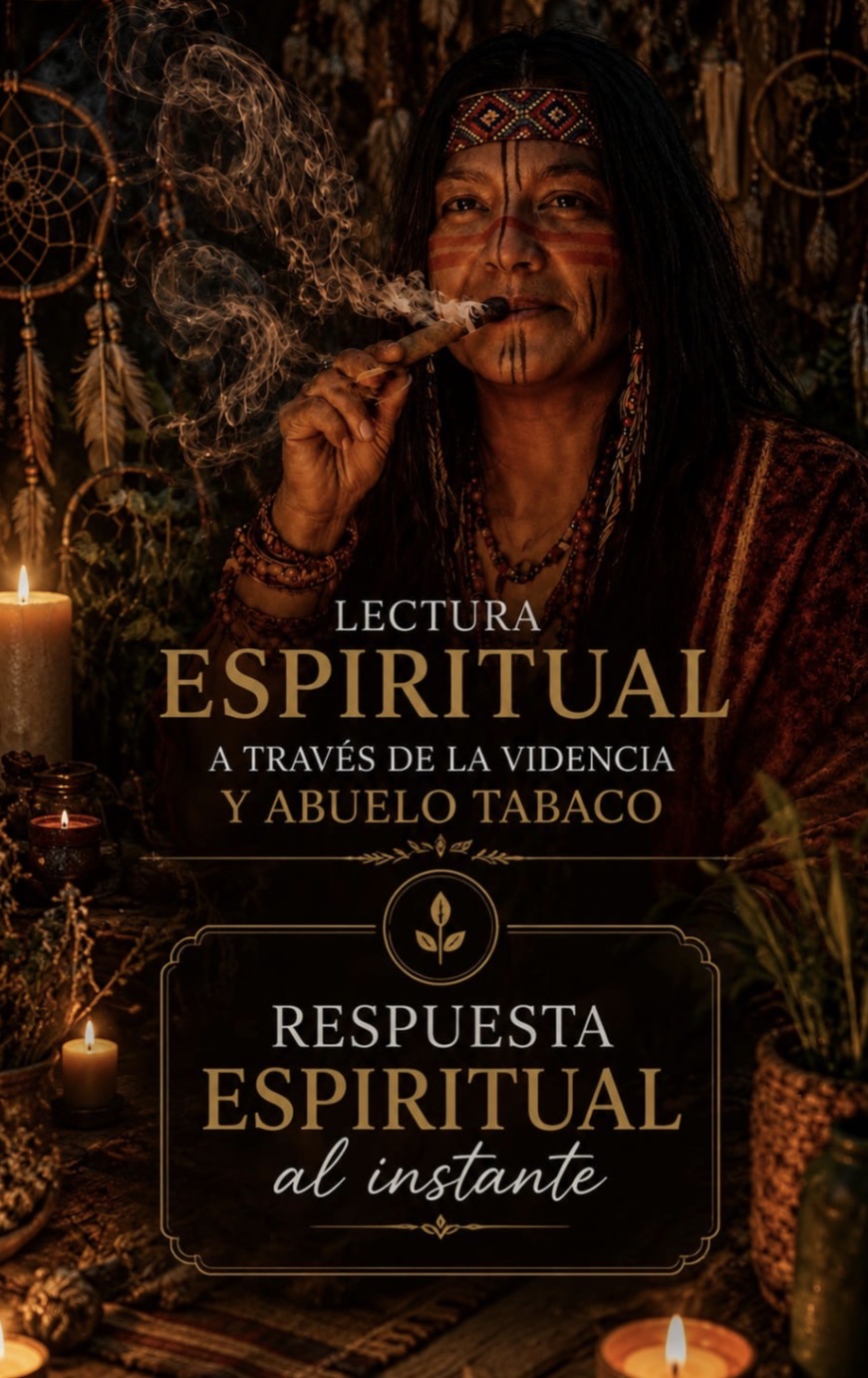 Lectura Espiritual a través de la videncia y el Abuelo Tabaco con Munay Weyu