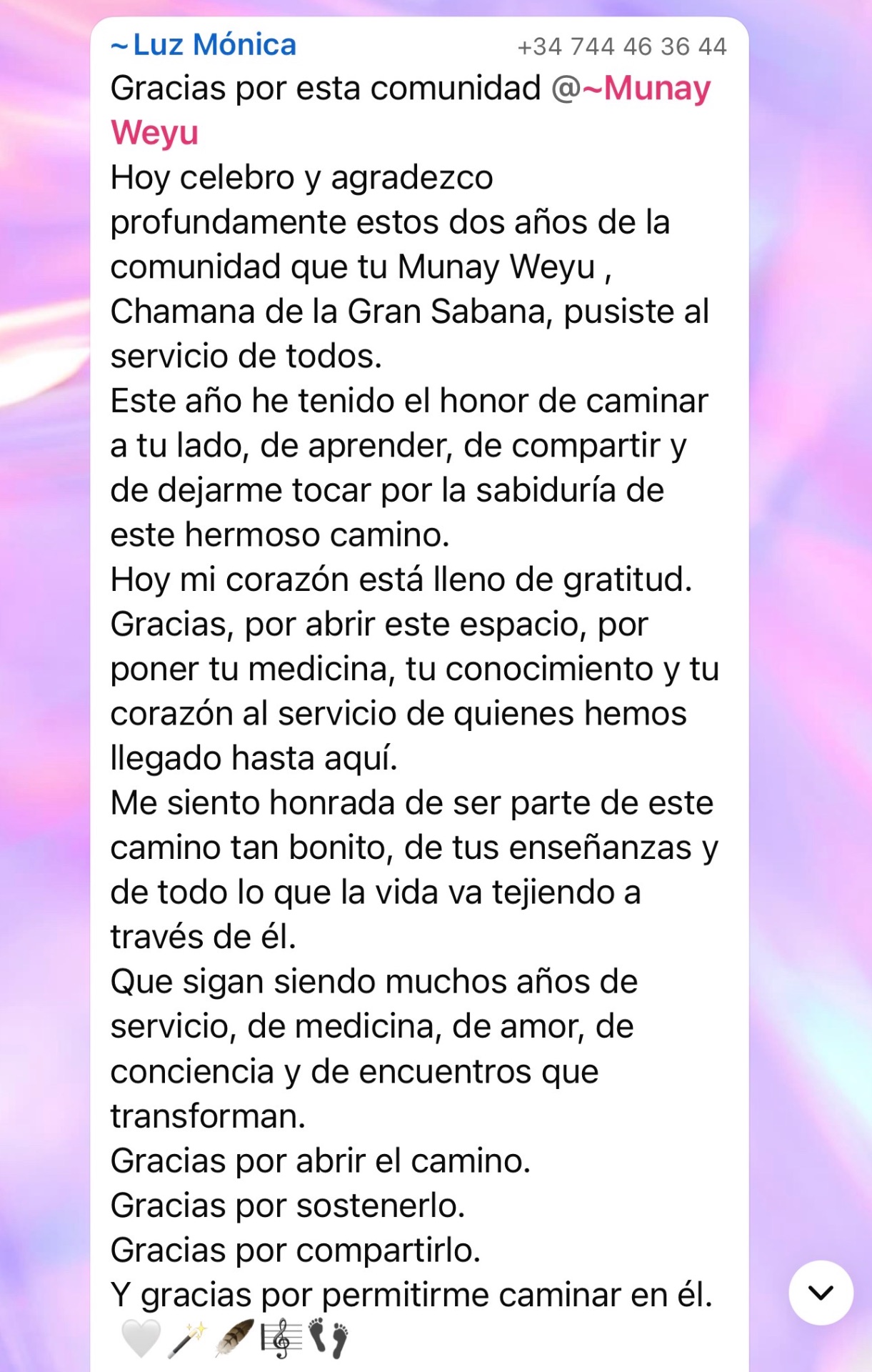Testimonio real de la comunidad 4