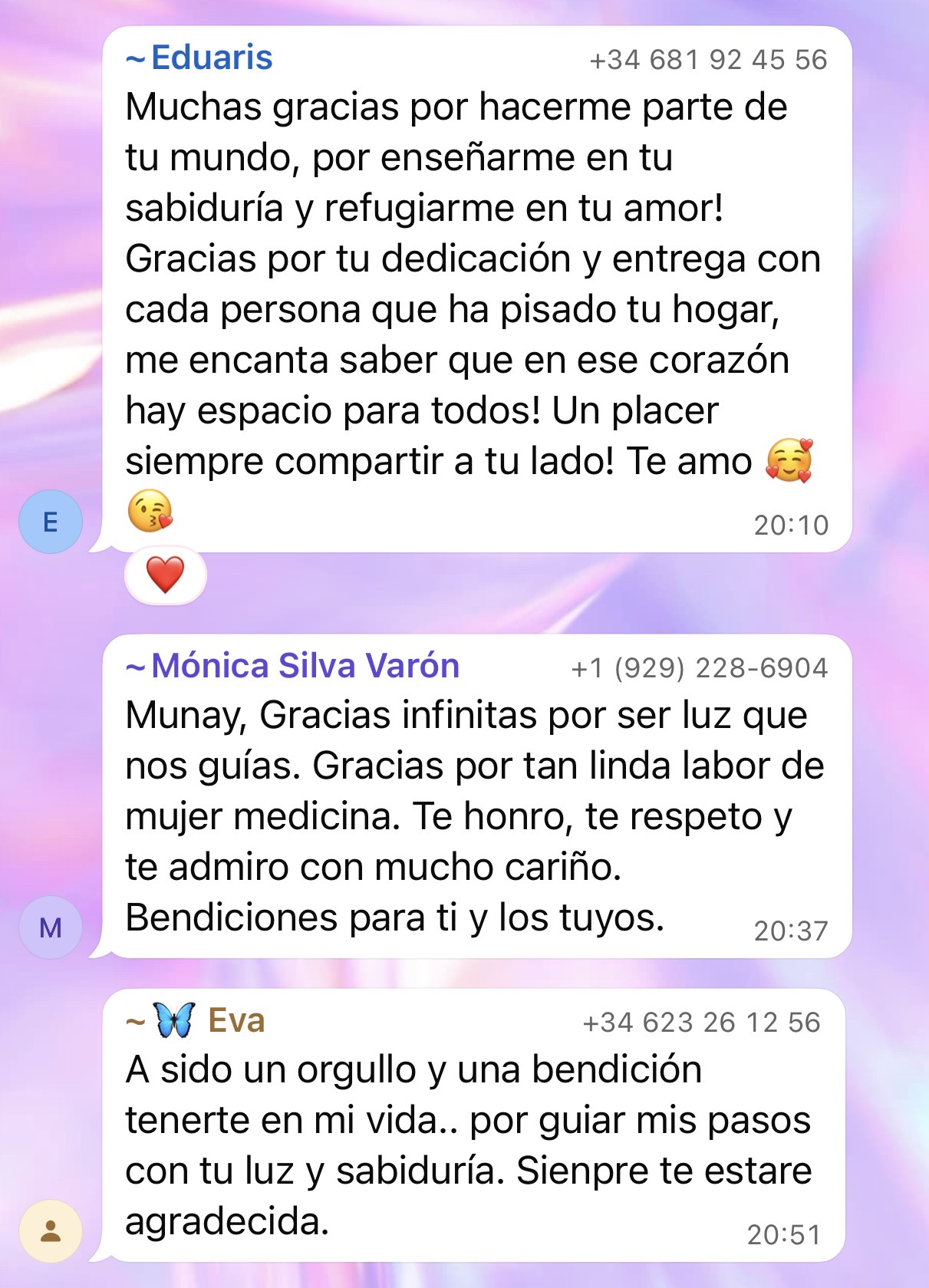 Testimonio real de la comunidad 3